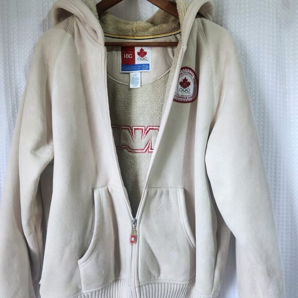 Olympic 06 Jacket Faux Suede Sherpa Lined Jacket HBC Canadian Olympic Team - Picture 14 of 15
